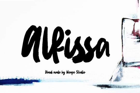 Alfissa: The Handwritten Typeface That Elevates Editorial Design