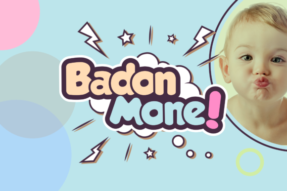 Badon Mone: The Bold Display Typeface for Handmade Branding
