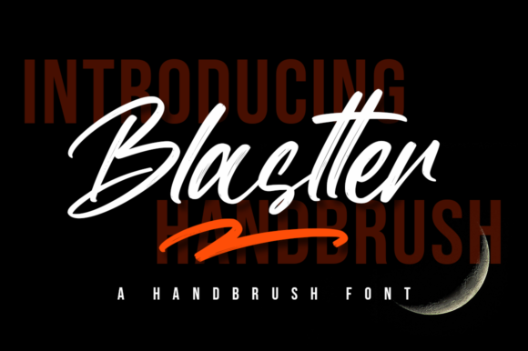 Blastter: The Bold Handwritten Typeface That Transforms Editorial Design