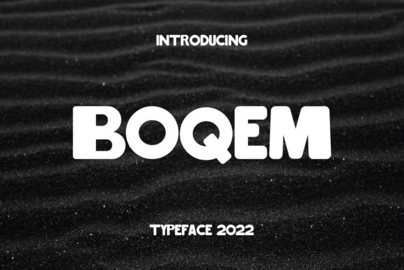 Boqem: A Bold Display Font That Brings Brand Ideas to Life