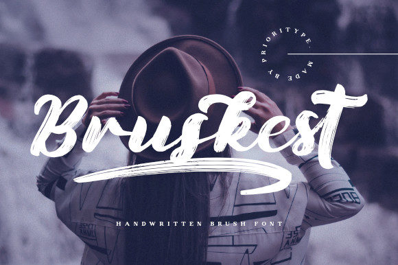 Bruskest: The Bold Handwritten Typeface That Elevates Campaign Visuals