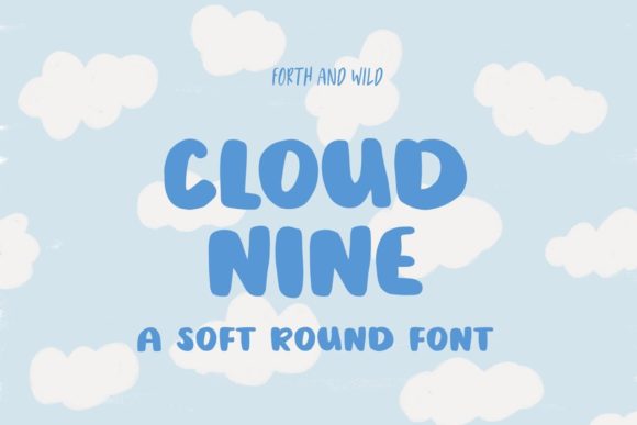 Cloud Nine: The Bold Display Font for Editorial Design