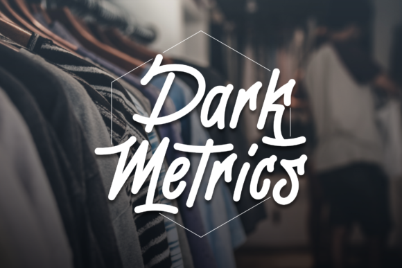 Dark Metrics: A Bold Typeface for Editorial Design