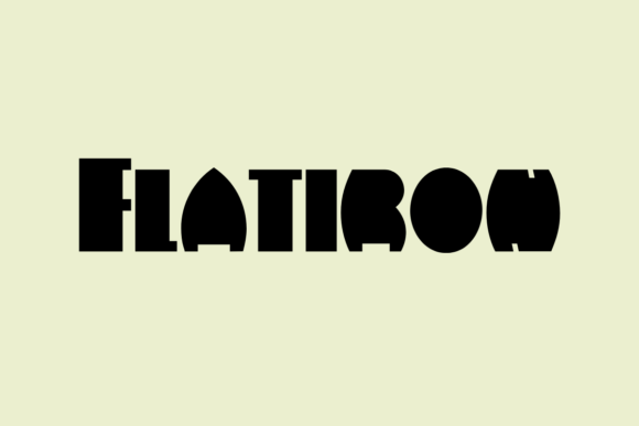 Flatiron: A Bold Cartoon Typeface for Modern Editorial Design