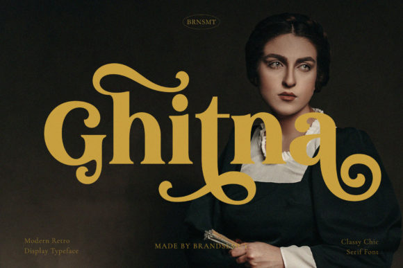 Ghitna: The Bold Serif Font That Elevates Campaign Visuals
