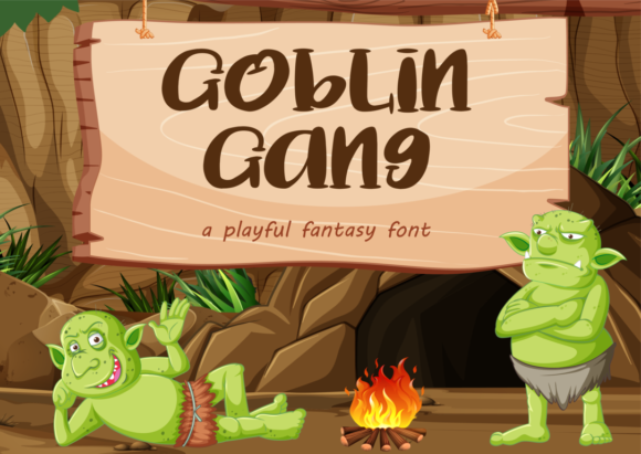 Goblin Gang: The Quirky Serif Font for Memorable Branding