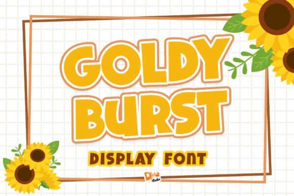 Goldy Burst: The Bold Typeface That Elevates Every Campaign