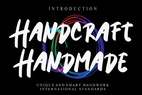 Handcraft Handmade: A Bold Script Typeface for Digital Branding