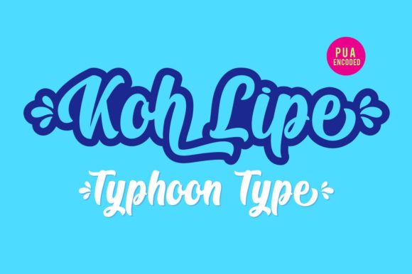 Koh Lipe: The Bold Handwritten Typeface for Dynamic Branding