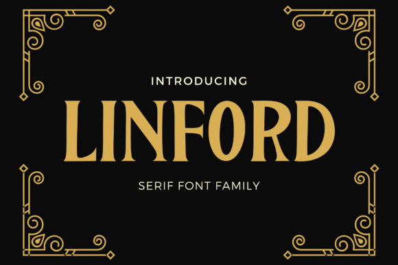 Linford: The Elegant Serif Typeface for Handmade Branding