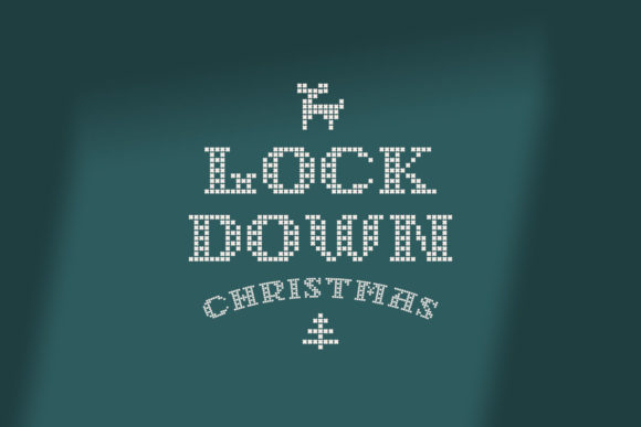 Lockdown Christmas: A Cozy Display Typeface for Editorial Design