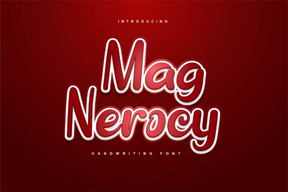 Mag Nerocy: The Bold Typeface That Brings Handmade Creations to Life