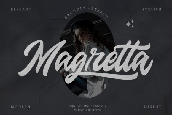 Magretta: The Bold Handwritten Typeface for Strong Brand Identity