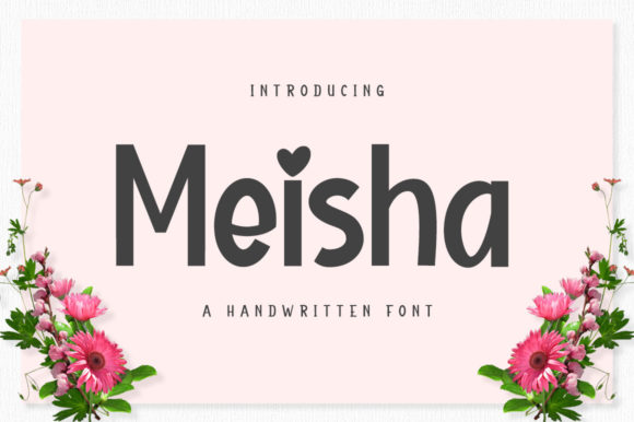 Meisha: The Bold Display Typeface That Elevates Handmade Branding