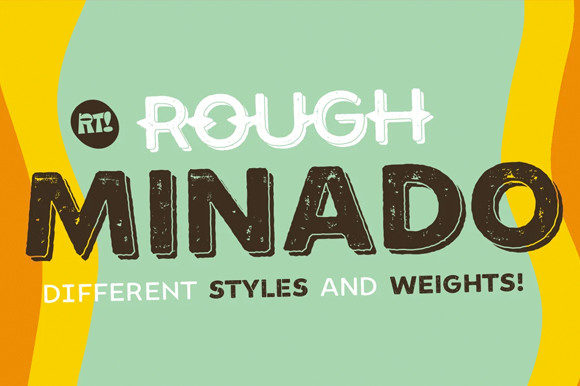 Minado Rough: The Bold Typeface for Scroll-Stopping Campaigns
