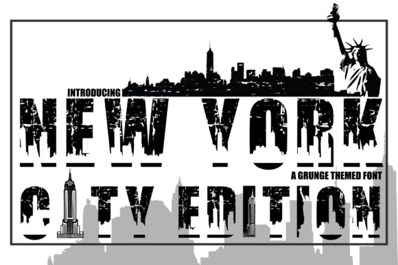 New York City Edition: A Bold Typeface for Modern Editorial Design