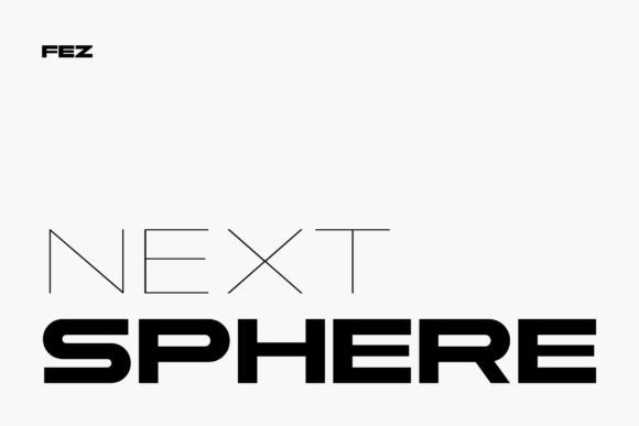 Next Sphere: A Bold Display Typeface for Modern Editorial Design