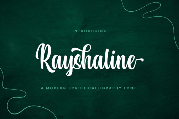 Rayshaline: The Handwritten Font for Bold Marketing Campaigns