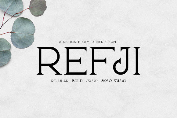 Refji: The Bold Serif Typeface That Transforms Digital Layouts