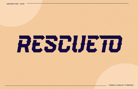 Rescueto: The Bold Display Typeface for Impactful Editorial Design