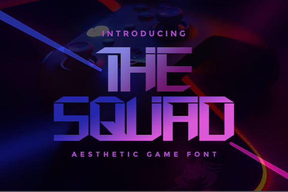 The Squad: A Bold Display Typeface for Modern Editorial Design