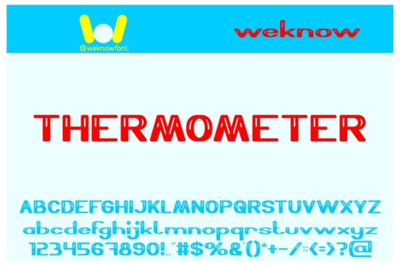 Thermometer: The Bold Display Font That Elevates Small Business Branding