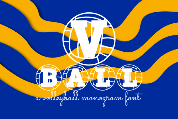 Vball: The Bold Display Font That Transforms Handmade Shop Brands