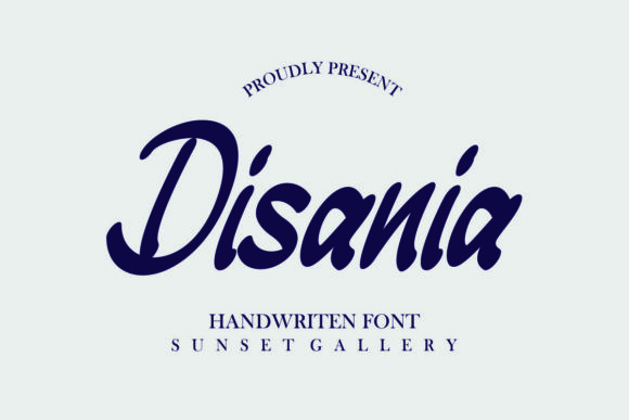 Why Disania Is the Perfect Handwritten Typeface for Modern Editorial Design