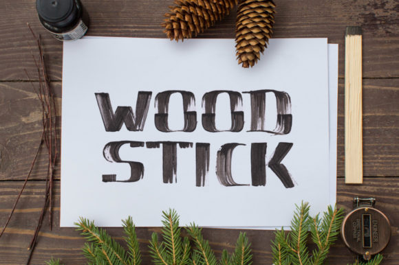 Wood Stick: The Bold Display Typeface for Editorial Design